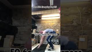 Deadlift Everyday Day 35  200kg Deadlift 6ct Burpees Bagwork deadlifteveryday burpees bagwork [upl. by Feetal]