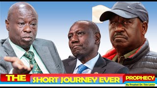 THE SHORT JOURNEY EVER  PROPHECY By Prophet Dr Tito Lemo [upl. by Nakre]