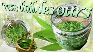 🌱Pesto dail des ours  recette simple et délicieuse [upl. by Azaria]