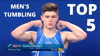 The 5 BEST MALE Tumbling Passes Of All Time [upl. by Manton]