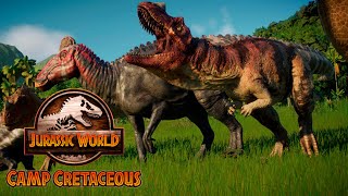 Camp Cretaceous Ceratosaurus  Jurassic World Evolution 2 [upl. by Malamud700]