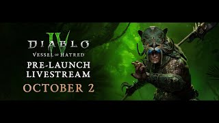 Diablo IV  Prelaunch Developer Update  October 2024 [upl. by Elraet]