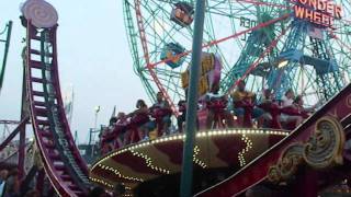 Luna Park in Coney Island  New York [upl. by Dleifniw]