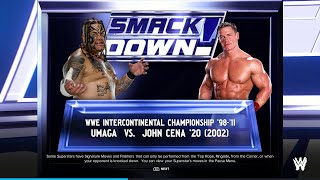 WWE 2K24  Umaga vs John Cena  Falls Count Anywhere Matchquot [upl. by Gabrielson]