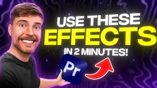 5 EASY Effects to Level Up Your Videos Premiere Pro Tutorial [upl. by Anirbes]