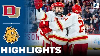 Denver vs Minnesota Duluth  NCAA College Hockey  Highlights  March 16 2024 [upl. by Harbot]