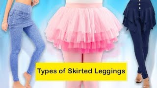 Different Types of Skirted Leggings Designs for Women and Girls Affordable Latest Designs Collection [upl. by Ingaborg681]