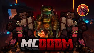 Turning Minecraft Into DOOM ETERNAL [upl. by Pia]