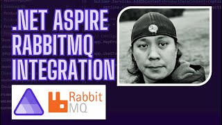 How to use the NET Aspire RabbitMQ client  Message Broker  Cloud Native Development [upl. by Peltz]