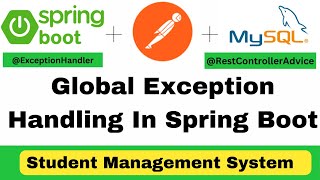 🔴 Global Exception handling in Spring Boot  Exception Handler  RestControllerAdvice springboot 🔥🔥 [upl. by Aernda]