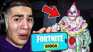 Entra un CLOWN alle 300 di Notte Mentre Gioco a Fortnite [upl. by Eeladnerb961]