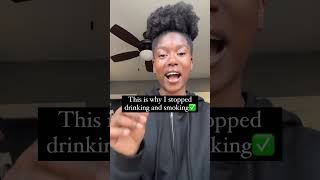 This is why I stopped drinking and smoking🙏🏾 drinking smoking selfhelp [upl. by Deedee953]