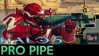 Halo 5 Guardians  Weapon Showcase  Grenade LauncherPro Pipe [upl. by Wyatt715]