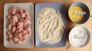 Simple Homemade Nuggets Recipe [upl. by Rothmuller59]