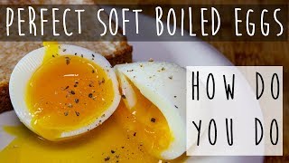 Perfect Soft Boiled Eggs Every Time  Easy Peeling Tip Included [upl. by Arinaj39]