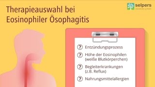 Eosinophile Ösophagitis  davon hängt die passende Therapiewahl ab Arzt informiert [upl. by Durrej507]