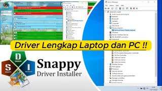 Driver Windows 7 Windows 81 Windows 10 dan Windows 11 dengan  Snappy Driver Installer [upl. by Eiramanitsirhc366]