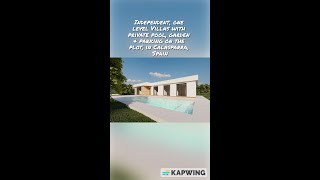 Independent Villas with large pool garden and parking located in Calasparra Spain shorts [upl. by Dlanger491]