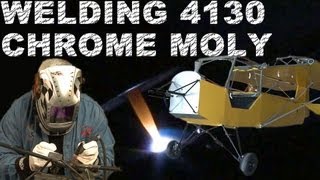 How to Weld 4130 Chrome Moly Landing Gear [upl. by Atik]