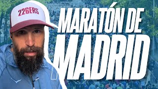 ¡Así vivimos la Maratón de Madrid 2024 🏃 [upl. by Butterfield]