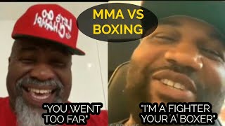 Rampage Jackson amp Shannon Briggs trash talk each other for 18 minutes straight Hilarious [upl. by Jacoba]