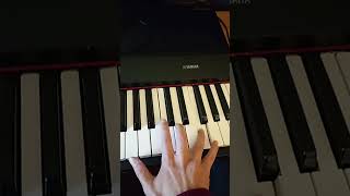 Bohemian Rhapsody Intro Easy Piano Tutorial piano queen tutorial shorts [upl. by Benedix978]