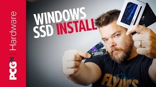 How to install Windows on your new SSD  OS install [upl. by Quiteria]