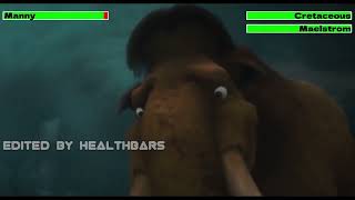 Ice Age The Meltdown 2006 Final Battle with healthbars [upl. by Kamerman]