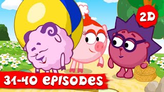 KikoRiki 2D  Full Episodes collection Episodes 3140  Cartoons for Children [upl. by Illil]