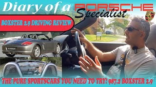 Boxster 2 9 Driving Review 987 2 [upl. by Auka741]