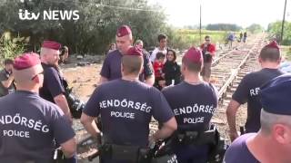 Hungary closes its borders ahead of tougher controls [upl. by Nuahsed127]