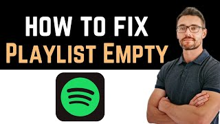 ✅ How to Fix Spotify App Playlist Empty How to Fix App [upl. by Drew343]