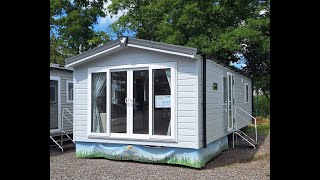 Ellerton 28ft UK Showground Staffordshire A bespoke caravan for beachside holidays choose your park [upl. by Lamont]