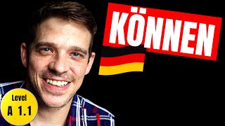 Modalverb KÖNNEN  The German modal verb quotcanquot fully explained [upl. by Popele]