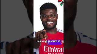 Thomas Partey shines for Arsenal on 100th appearance viral shorts arsenal premierleague [upl. by Meill502]