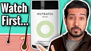 Nutrafol for Hair Regrowth  The PROBLEM With Nutrafol [upl. by Longwood]