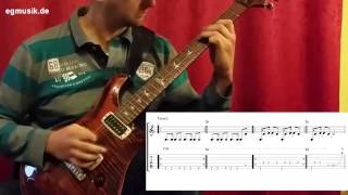 Tool Stinkfist Guitar Lesson Guitar Cover with Tabs [upl. by Clementi]