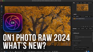 New ON1 Photo RAW 2024 Review  EVERYTHING Thats New in 2024 [upl. by Corrina]