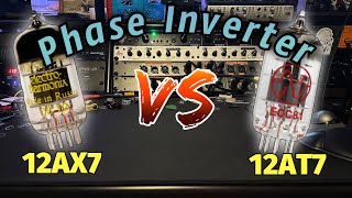 Phase Inverter 12AX7 vs 12AT7 Sound Check [upl. by Gracia919]