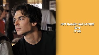 Hot Damon Salvatore Twixtor The Vampire Diaries s36 [upl. by Atilef]