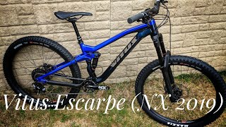 Vitus Escarpe NX 2019 Bike Check [upl. by Dinsdale905]