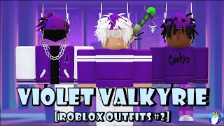 Violet Valkyrie Roblox Outfits Part 2 [upl. by Ploss]