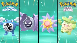 How to Evolve All Water Stone Pokemon in Pokemon Brilliant Diamond amp Shining Pearl [upl. by Nahbois]