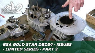 Classic Motorcycle Workshop Vlog 29  1959 BSA Gold Star DBD34  issues  pt 35 [upl. by Hazaki]