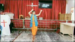 gospel dance Hsr Assam Baptist fellowship 7th thanks giving foundation day [upl. by Nomor]