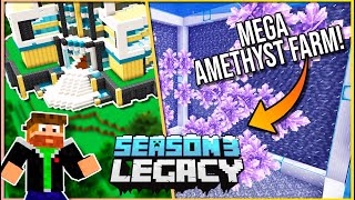 MEGA Amethyst Geode Farm amp Pranking ULRAF 😂 Legacy SMP Season 3 [upl. by Davey]