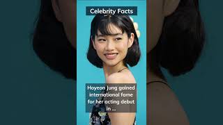 Did you know this about Hoyeon Jung shorts youtubeshorts [upl. by Saffier951]