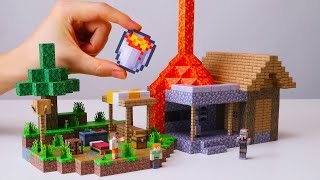 Magnetic Papercraft  Minecraft Blacksmith [upl. by Llecrad113]