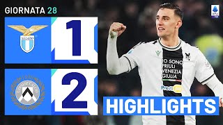 LAZIOUDINESE 12  HIGHLIGHTS  28ª GIORNATA  SERIE A TIM 202324 [upl. by Etnahs]