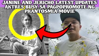 JANINE AND JERICHO LATEST UPDATES AKTRES BUSY SA PAGPOPROMOTE NG PHANTOSMIA MOVIE‼️ [upl. by Triley]